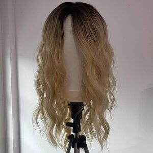 Janet Collection Human Hair Blend 4x4 Lace Front Wig - Akali